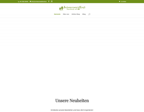 Website-Vorschau von SchwarzwaldKraft