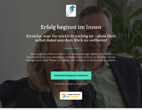 Website-Vorschau von JH Erfolgsmanagement