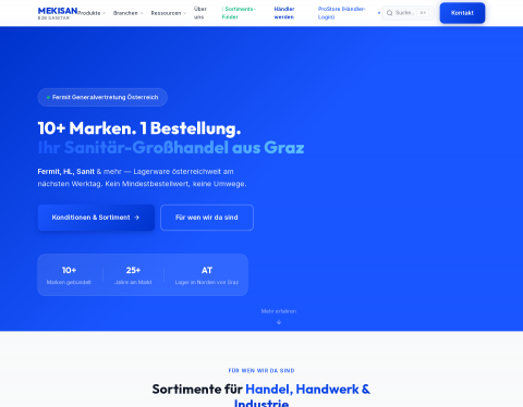 Website-Vorschau von Mekisan