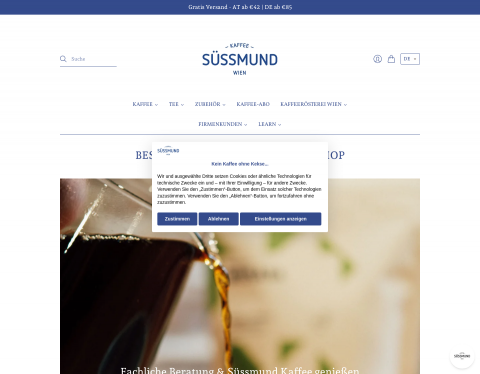 Vorschau von Süssmund Kaffee GmbH