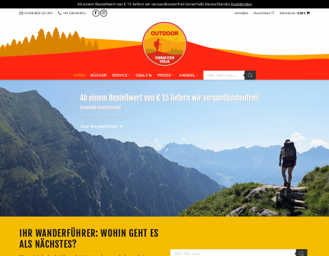 Website-Vorschau von Conrad Stein Verlag