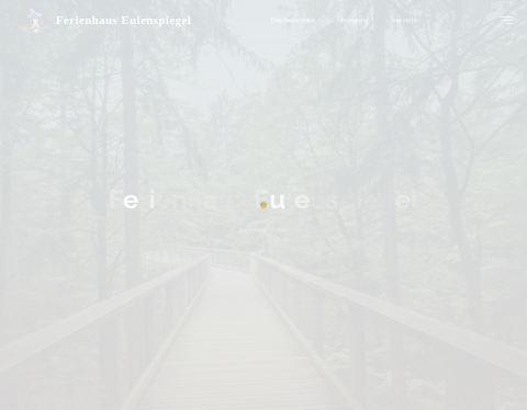 Website-Vorschau von Ferienhaus Eulenspiegel
