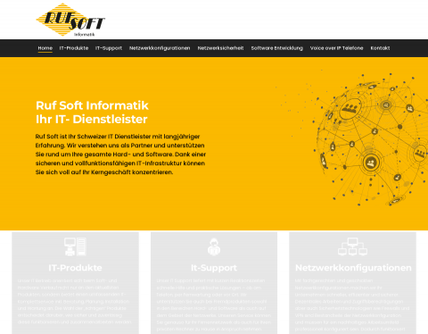 Website-Vorschau von Ruf Soft
