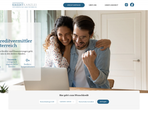 Website-Vorschau von Kreditkanzlei Neuhauser GmbH