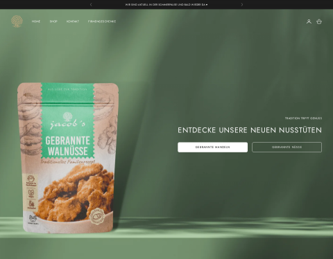 Website-Vorschau von Jacobs