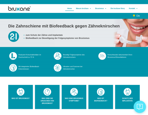 Website-Vorschau von bruXane GmbH