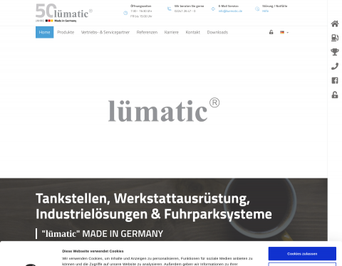 Website-Vorschau von Hermann Lümmen GmbH
