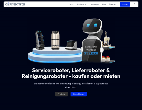 Website-Vorschau von GEROBOTICS
