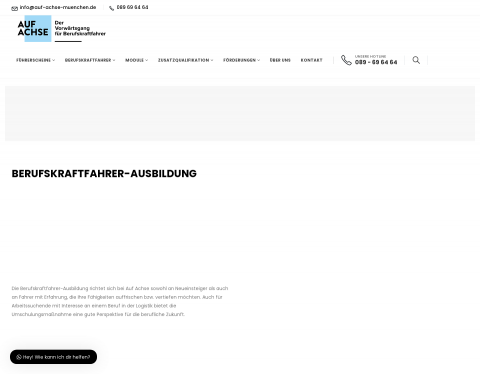 Vorschau von Auf Achse - Berufskraftfahrerschule