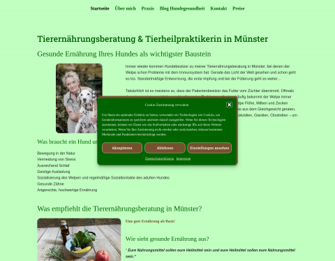 Vorschau von Tierernährungsberatung & Tierheilpraxis