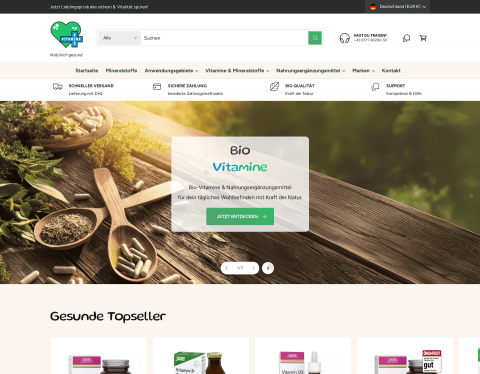 Website-Vorschau von Lars Riedel Nutrition