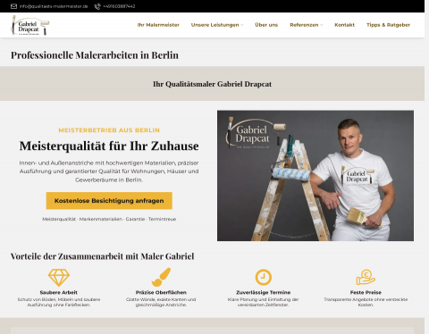 Vorschau von Maler Berlin - Qualitätsmaler Gabriel Drapcat