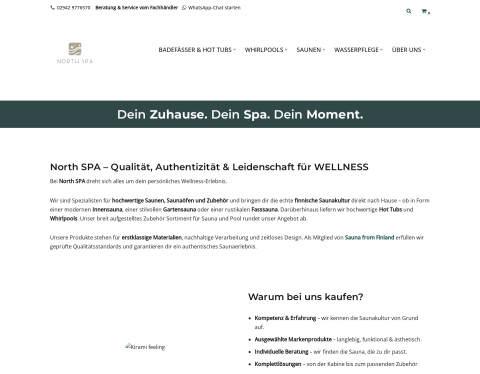 Preview of North SPA - Der Fachhandel für Badefass