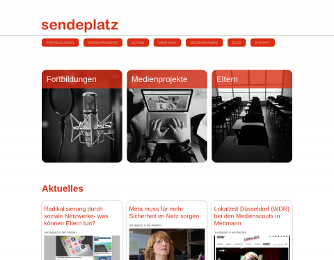 Website-Vorschau von Sendeplatz - Medienpädagogik