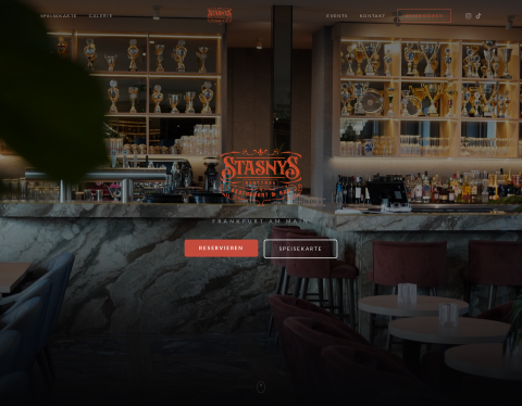 Website-Vorschau von Stasny`s Heritage Restaurant und Bar
