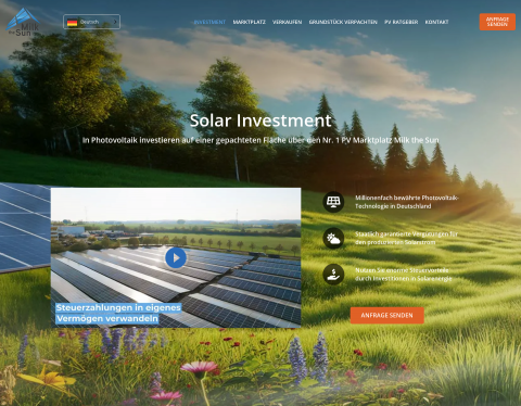 Website-Vorschau von Solar Direktinvest GmbH