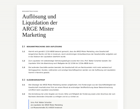 Website-Vorschau von Mister Marketing - Werbung für Handwerk und mehr