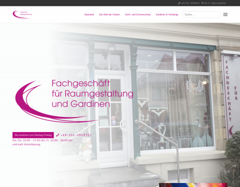 Website-Vorschau von Ihr Raumgestalter in Dresden - Home