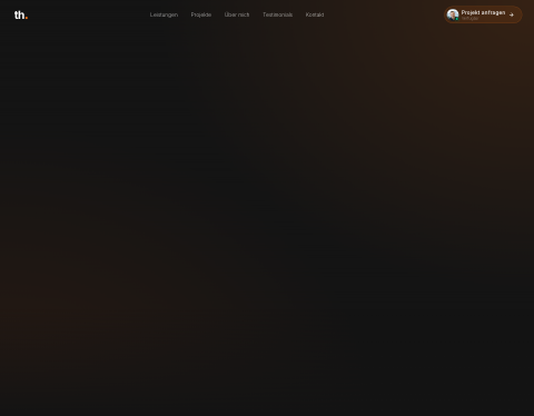 Website-Vorschau von Timo Hofmann | Webdesign & SEO
