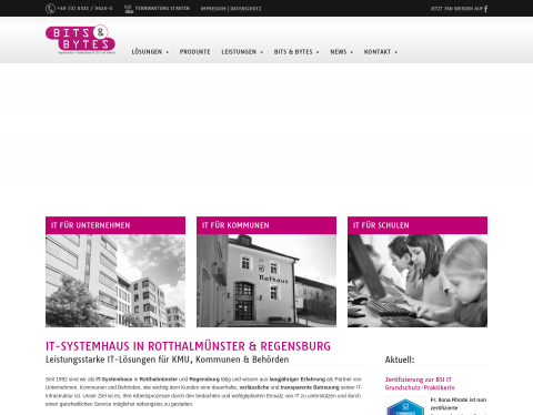 Website-Vorschau von BITS & BYTES EDV GmbH