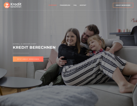 Website-Vorschau von Kredit Berechnen