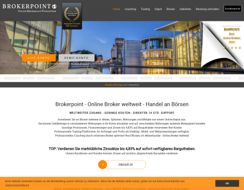 Vorschau von Online Broker - Depot kostenlos