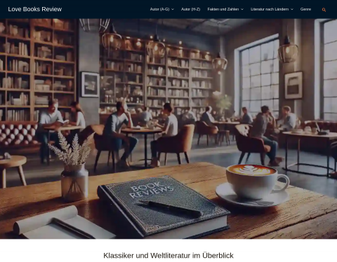 Website-Vorschau von Love Books Review