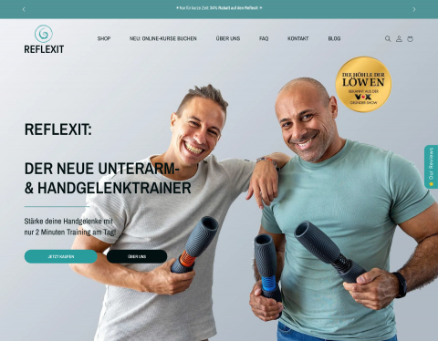 Website-Vorschau von Reflexit