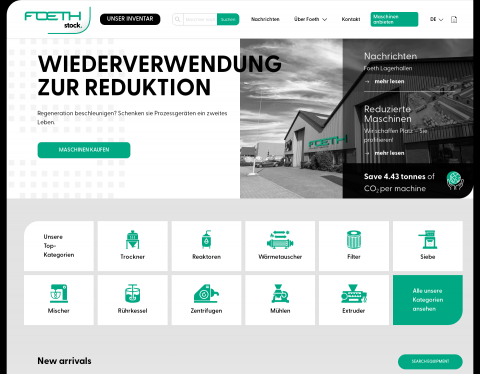 Website-Vorschau von A. Foeth B.V.