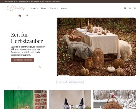 Website-Vorschau von Alsaba
