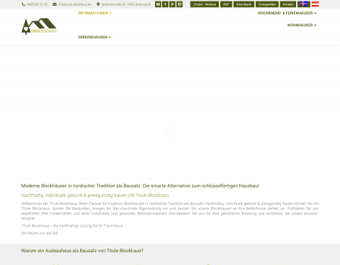 Vorschau von Thule Blockhaus GmbH