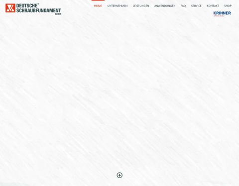 Website-Vorschau von Deutsche Schraubfundament GmbH