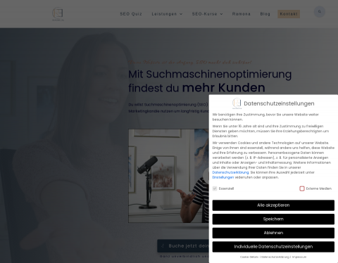 Website-Vorschau von Ramona Ehl