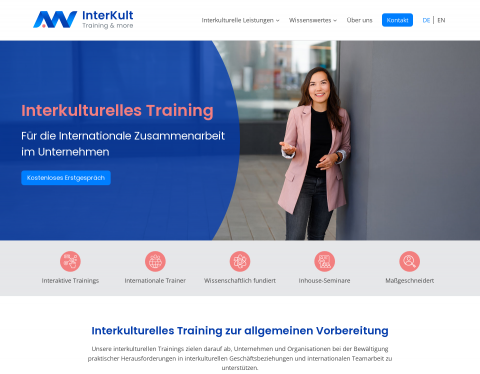 Website-Vorschau von InterKult Training & more