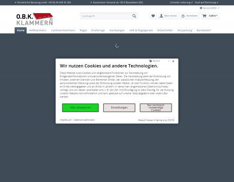 Vorschau von O.B.K. Klammern