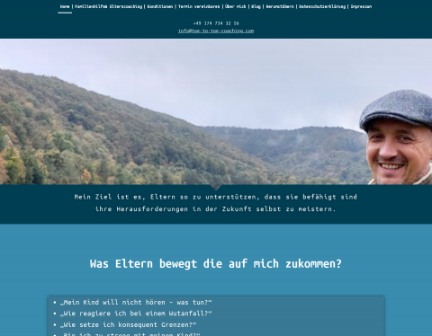 Website-Vorschau von Elterncoaching