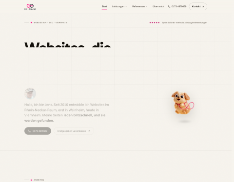 Vorschau von Webdesign - Grafikdesign - SEO