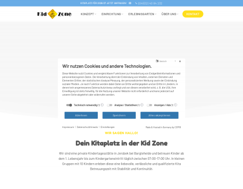 Vorschau von Kid Zone Kinderbetreuung