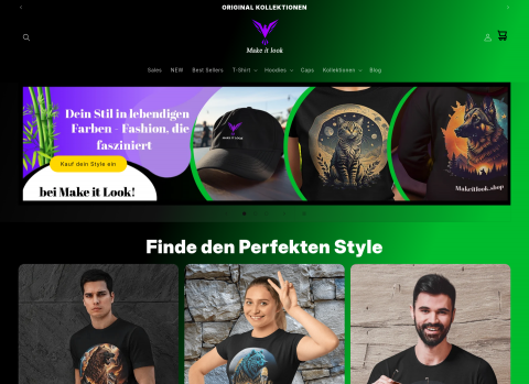 Website-Vorschau von MAKE IT LOOK