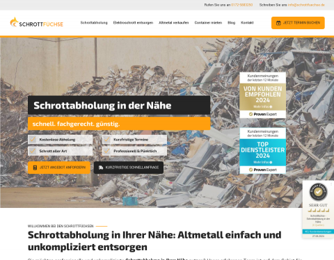 Vorschau von Schrottfüchse - Schrottabholung in der Nähe