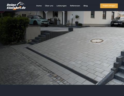 Website-Vorschau von Pflasterarbeiten Dresden