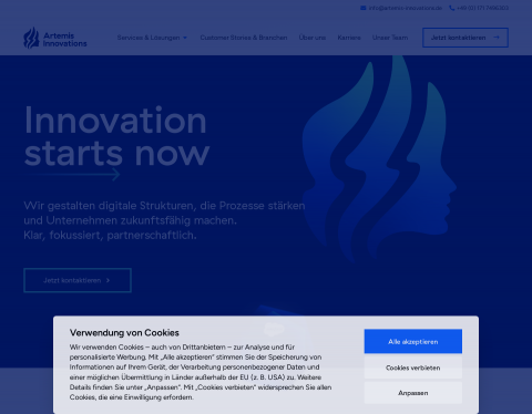 Website-Vorschau von Ihre Salesforce Beratung in Deutschland