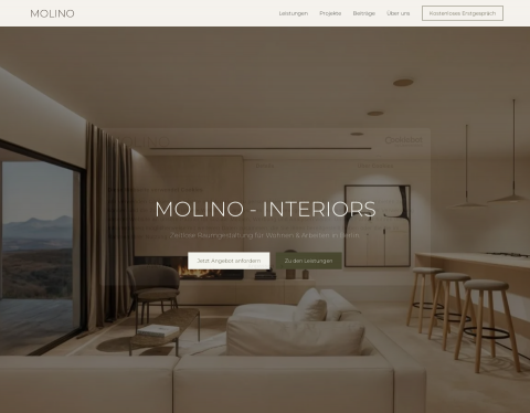 Website-Vorschau von Stefan Vogt - Interior Design