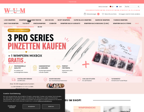 Website-Vorschau von WUM Germany