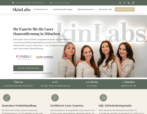 Vorschau von Skinlabs - Laser Haarentfernung München