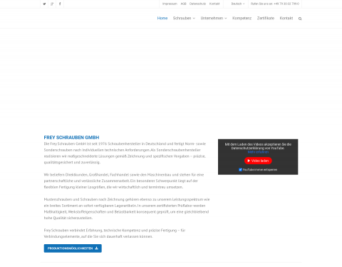 Vorschau von Frey Schrauben GmbH