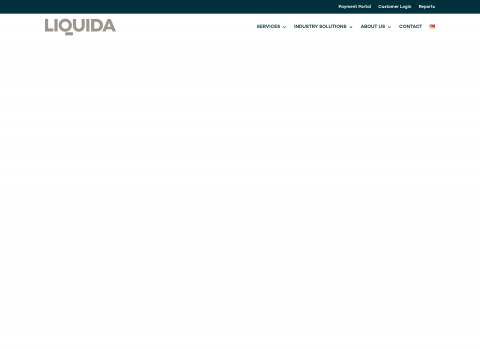 Website-Vorschau von LIQUIDA Inkasso GmbH