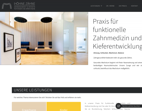 Website-Vorschau von Dr. Julia Höhne