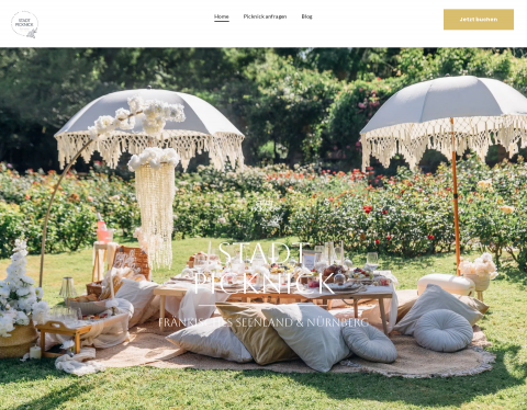 Website-Vorschau von Stadt Picknick