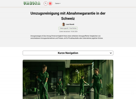 Vorschau von Umzugsfirma Zürich